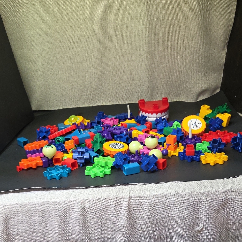 Learning Resources GEARS Kid STEM Toy Building Set‎ Replacement 115+pieces